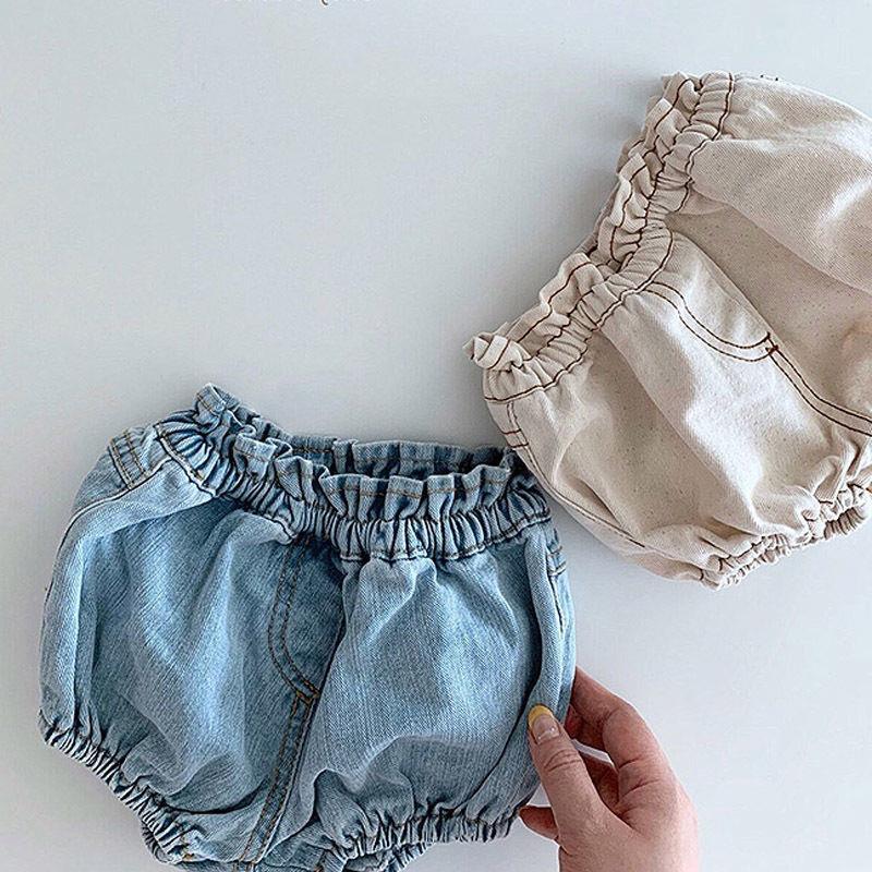 newborn denim shorts