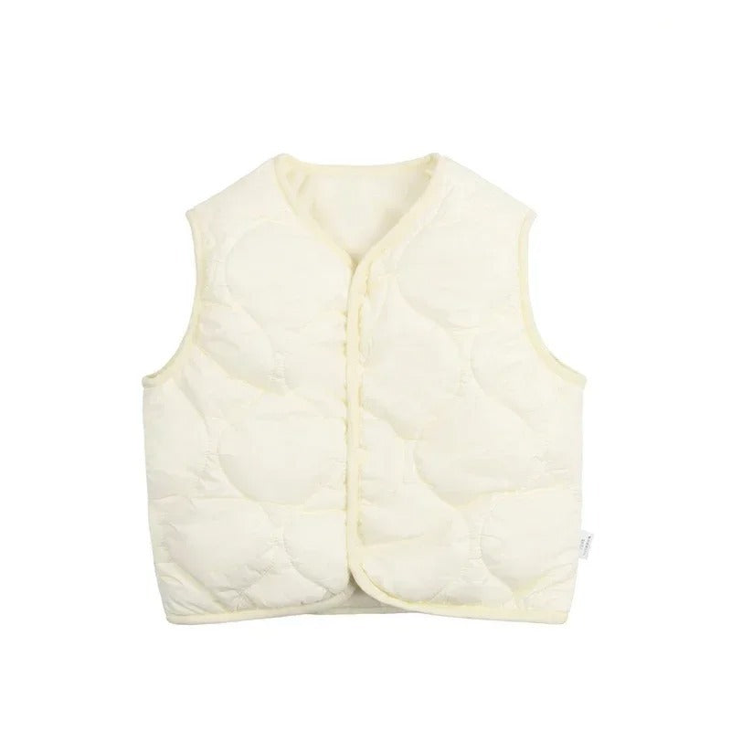 Quilted Winter Baby Vest