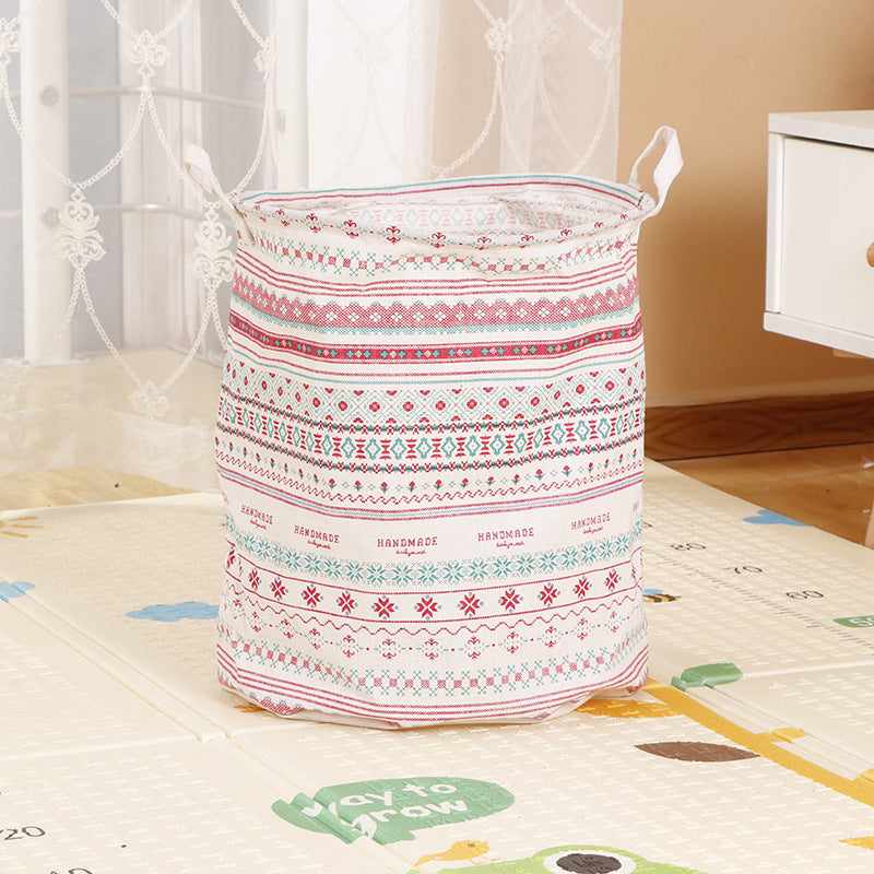 Folding Cotton Laundry | Storage Basket