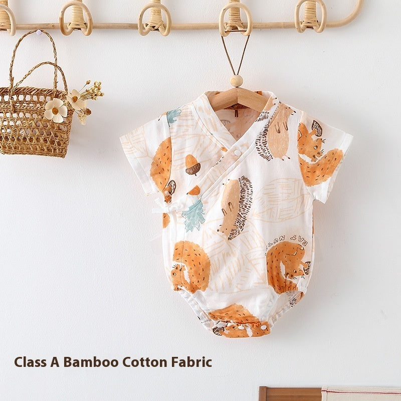 Earthy Summer Cotton Onesie (0-18 months)