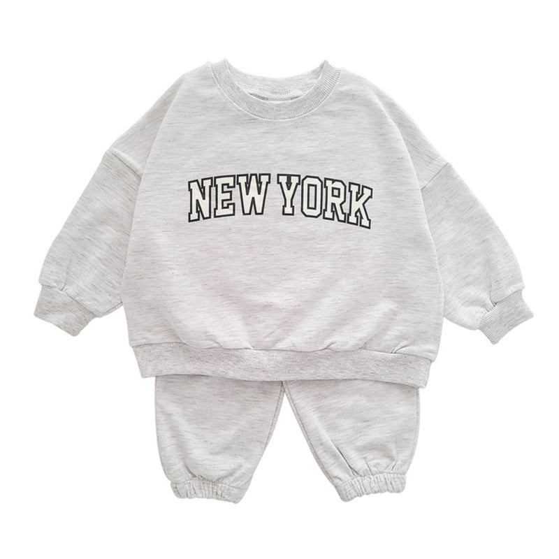 Baby Sweatshirt and Pants Set