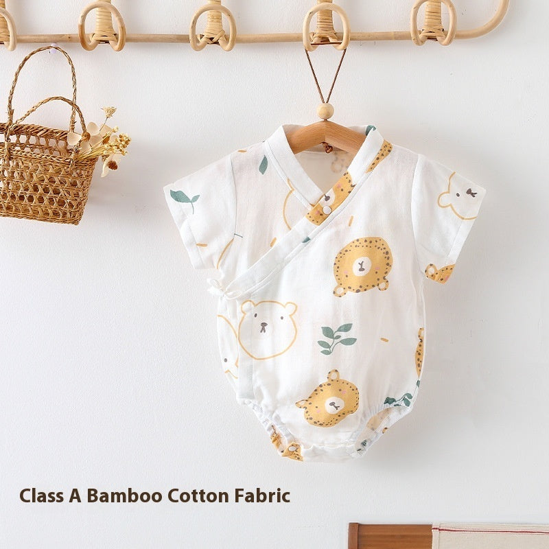 Earthy Summer Cotton Onesie (0-18 months)