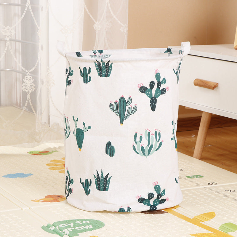 Folding Cotton Laundry | Storage Basket