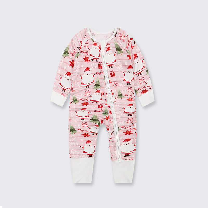 Festive Christmas Baby Romper