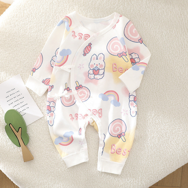 Long Sleeve Newborn Romper