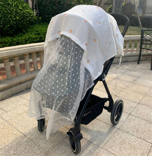 Earthy Summer Stroller Cover