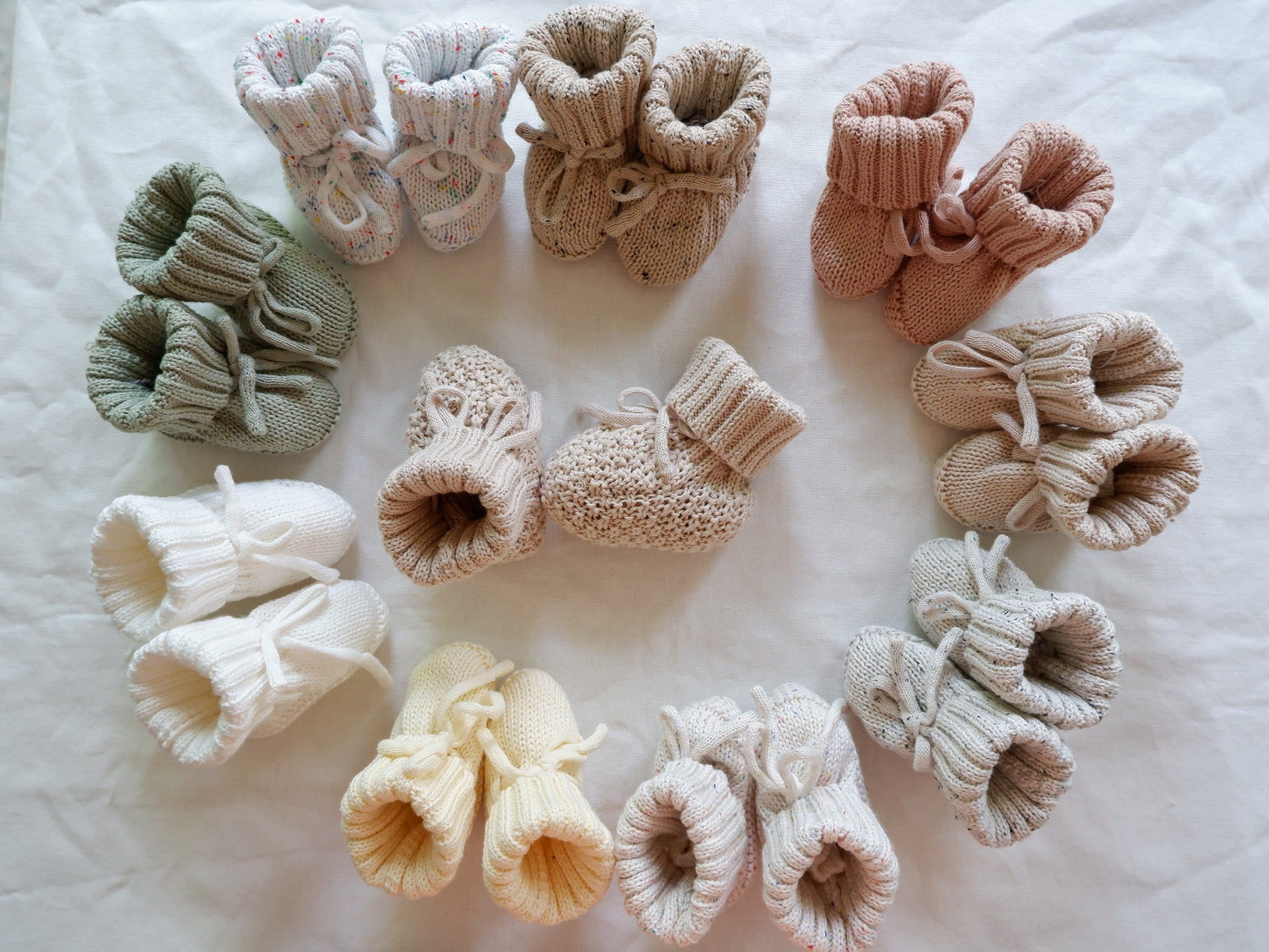 Knitted baby socks on sale that stay on