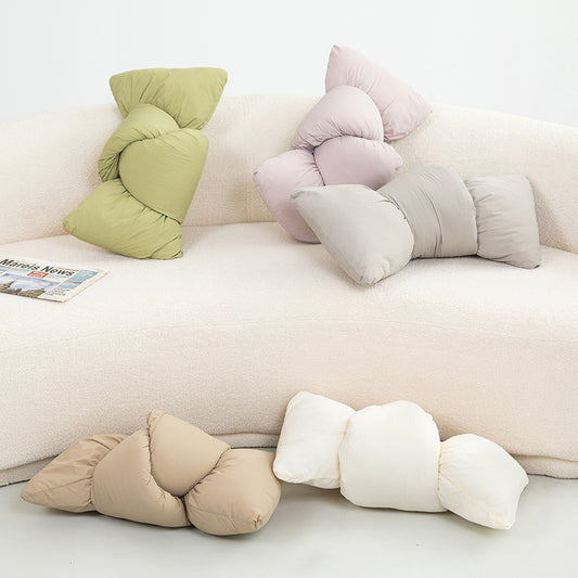 Knotted Pillows Nursery Decor